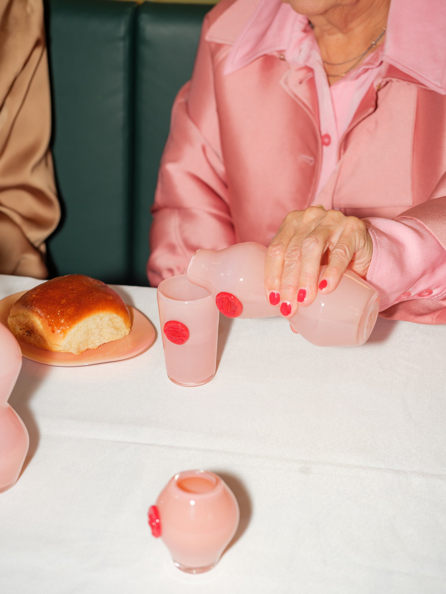 Monogram Glass - set of two